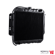 radiator copper four pipe mazda 1600cc carburetor - رادیاتور آب مسی 4 لول مزدا 1600 سی سی